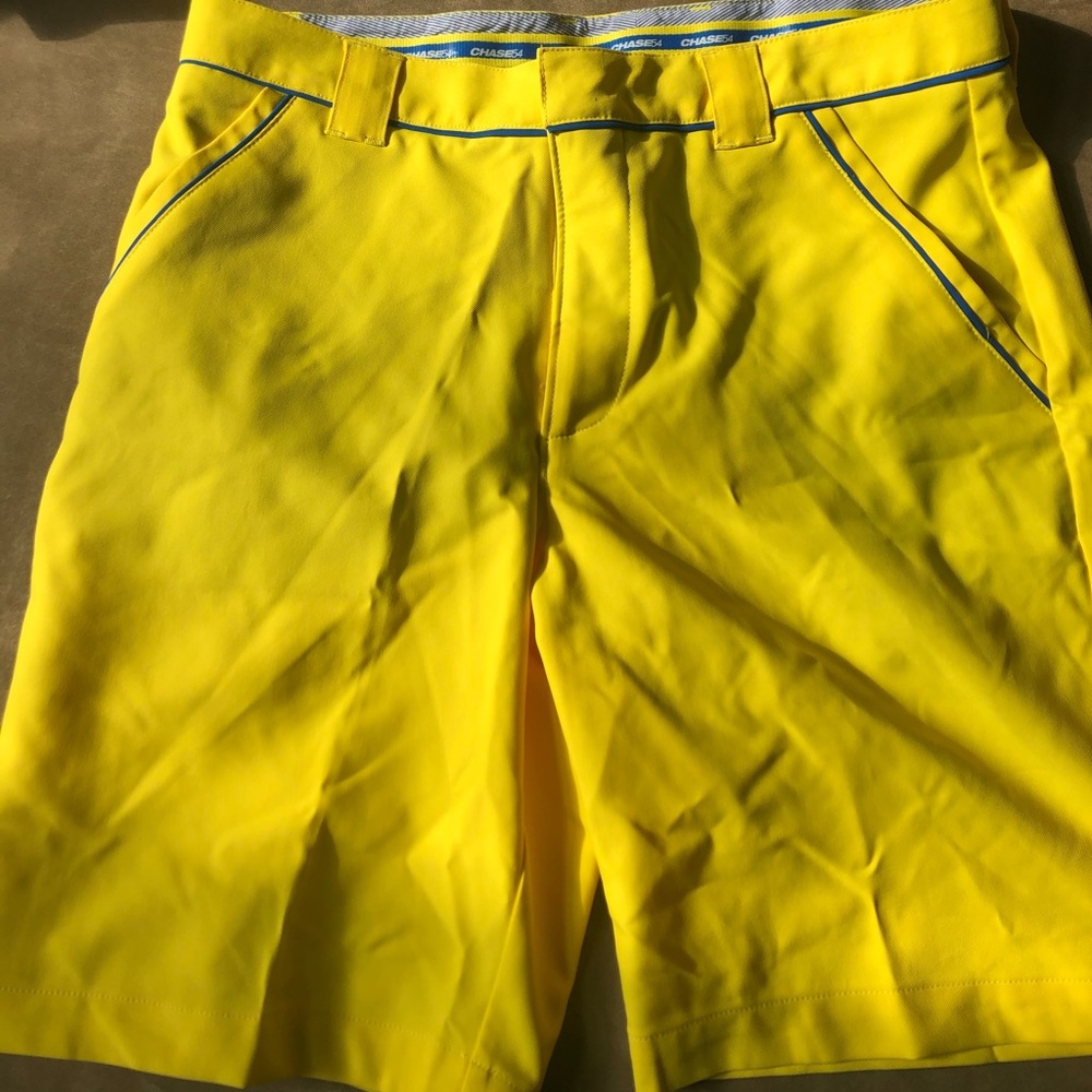 Men’s hybrid swim shorts yellow